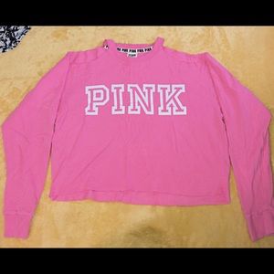 Cold shoulder long sleeve top